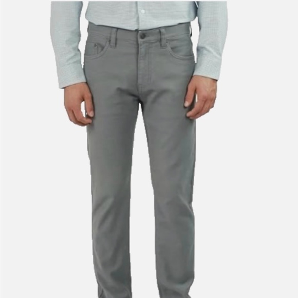 Jachs Men's Straight Gray Jeans